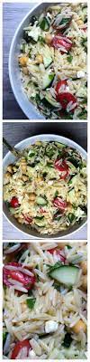 Summer Orzo Pasta Salad Recipe A Cedar Spoon Recipe Pasta Dishes Food Healthy