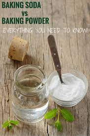 Baking Basics Baking Soda Vs Baking Powder Etc Baking Basics Baking Powder Uses Baking Soda