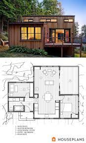 Modern Style House Plan 2 Beds 1 Baths 840 Sq Ft Plan 891 3 Planos De Casas Casas Prefabricadas Planos De Casas Pequenas