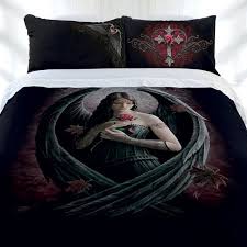 Browse our range of bedding products here. Anne Stokes Angel Rose Gothic King Bed Quilt Cover Set Anne Stokes Bed Quilt Cover Quilt Cover Sets