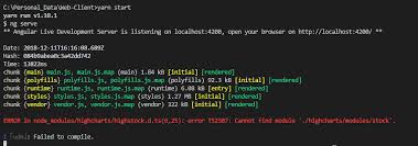 Error In Node_modules Highcharts Highstock D Ts 6 25 Error