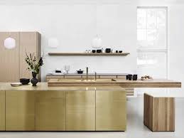 Deco Cuisine Doree 6 Idees Pour Briller Joli Place Cuisine Doree Cuisine Chene Cuisine Contemporaine