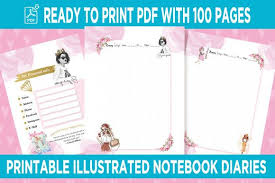 On the other hand, you can also use a notebook for the same purpose. Planner Notebook Interior Illustrations Graphic By Queen Dreams Store Creative Fabrica Notebook Planner Interior Illustration Planner