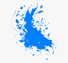 Ink Blue Splatter Abstract Paint Splash Spray Blue Splatter Paint Transparent Background Hd Png Download Is Fr Painting Paint Splash Abstract Painting