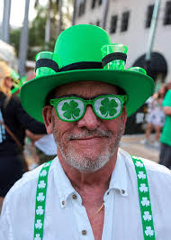 Coral Gables St. Patrick's Day holiday Festival scene