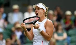 Click here for a full player profile. Defending Champion Angelique Kerber Earns Scrappy Wimbledon Win Over Tatjiana Maria Tennis Sport Express Co Uk