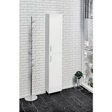 Columna Elicio 27 X 25 X 181 Cm Blanco Bauhaus Columnas Bauhaus Muebles