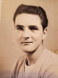 A young Larry Cauvel back in Deckards,Pa. he was a basketball star. He came  to work at Struthers-Wells in 1963.