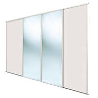 Sliding mirror wardrobe doors are ideal for making a room appear larger and brighter. Sliding Wardrobe Doors Doors Door Fittings Screwfix Com