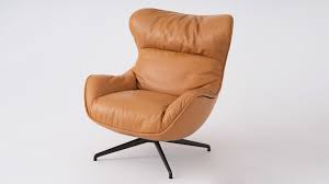 Arie Chair Pictured Here In Coachella Cognac Eq3 We Want The Colour S Modern Furniture Living Room Living Room Furniture Chairs Mid Century Lounge Chairs