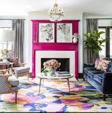 The Story Behind This Pink Fireplace Will Warm Your Heart Pink Home Decor Hot Pink Room Pink Living Room