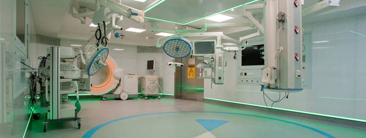 Advanced neuro-operating suites for high-precision surgery, AI generated
