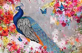 Paon Peinture En 2020 Art Contemporain Les Arts Comment Peindre