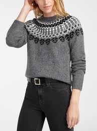 Maybe you would like to learn more about one of these? Le Pull Jacquard Tricolore Contemporaine Magasinez Des Pulls Pour Femme Simons