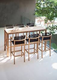 Table Mange Debout Rectangulaire De Jardin Contemporaine Xqi 200 H By Kris Van Puyvelde Royal Botania Table Bar Mobilier De Bar Hauteur Table Bar