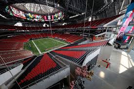 Mercedes Benz Stadium Walkthrough Tour Super Bowl Estadios Nuevo Estadio