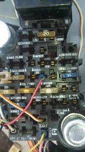 3408 cat engine diagram for wiring. 1984 C20 Fuse Panel And Harness Examination Gm Square Body 1973 1987 Gm Truck Forum