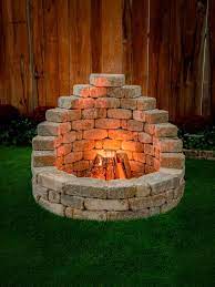 Tools aside, the components for this diy propane fire pit are just 3; My Upsacle Fire Pit Is An Instant Backyard Centerpiece To Gather Around