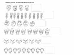 Math En Maternelle Denombrer Pour faire des chiffres entourés d'un rond, j'utilise insertion/caractères spéciaux, je choisis la police wingdings et je prends les symboles 0 à 10 entourés (ex : math en maternelle denombrer