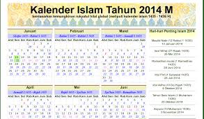 Sila semak laman web ini untuk maklumat terkini. Download Islamic Calendar 2014 In Pdf Alhabib S Blog
