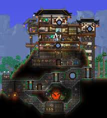 Terraria let's build takes a look at how to build a big base in terraria for pc, console & mobile! 50 Awesome Terraria House Ideas Terraria Base Designs Cute766