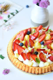 Tarte Renversee Aux Fraises Creme Citron Basilic Le Blog Cuisine De Samar Recette Alimentation Tarte Creme Au Citron