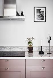 A neutral base helps royal purple accents stand out without overwhelming the space. Six Ideas For Kitchen Cabinet Fronts These Four Walls