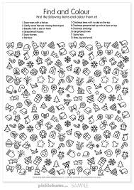 Free Printable Christmas Find And Colour Activity Christmas Worksheets Free Christmas Printables Free Printable Activities