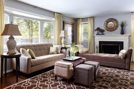 Are you looking for a family room idea to bring some color to your neutral walls? Living Room Transitional Interior Design Novocom Top