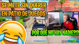 ¿buscas juegos populares y tradicionales para niños? Tfue Juega Sin Querer Patio De Juegos Y Se Cree Que Es Una Publica Youtube