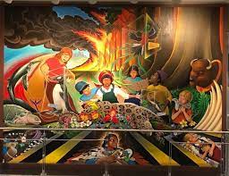 Everywhere is seen glorification of war. Pin By Reni Suryana On Yang Saya Simpan In 2021 Denver Airport Painting Denver International Airport
