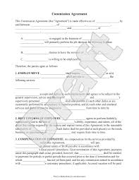 Employment laws in malaysia presentation prepared by kevin koo seng kiat and adnan seman for masters manual labourers domestic servants part time employees supervisors casual workers section 10, employment act 1955. Free Commission Agreement Free To Print Save Download
