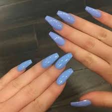 We have found some stylish blue coffin acrylic nails on instagram. 38 Best Trending And Stunning Long Coffin Nail Design For Wedding And Prom Nail Design Long Nail Designs Blue Nails Coffin Nails Long