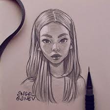 Below are 45 most beautiful, famous and expensive paintings of all times. When She Has That Sociopathic Look Doe Portrait Pencil Sketch Some More Rendering Practice And Lea Pencil Art Drawings Drawing Artist Drawing Sketches