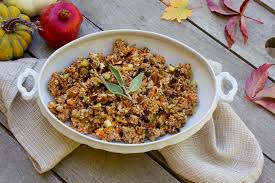 The happy raw kitchen raw vegan thanksgiving Raw Pecan Mushroom Stuffing Conscious Cleanse