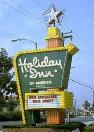 Image result for Yellow 1990 Holiday Inns of America