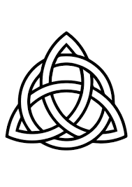 Celtic Triquetra Circle Interlaced Coloring Page Free Printable Coloring Pages Celtic Knot Tattoo Celtic Symbols Celtic Tattoos