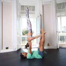 September Acroyogadance Challenge Day 7 Shoulderstand For Beginners Over These 7 Days We Will Guide You Through So Heel Of Hand Acro Yoga Shoulder Stand