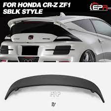 I just really like the flow if the oem spoiler, i think it looks really simple yet adds a little more sportyness. Frp Wing Lip For Honda Crz 10 2 12 8 Cr Z Zf1 Sblk Style Glass Fiber Rear Spoiler Body Kit Tuning Trim For Crz Racing Part Body Kits Aliexpress