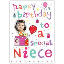 Unless your niece is precocious indeed, she won't be reading your birthday message at the age of one. Special Niece Birthday Card Greeting Card Greetings Ie 2000 02304