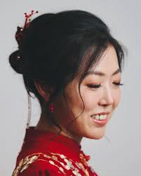 Bridal makeup & hair trial, thanks to the future groom for capturing these  great moments when we work, the deep smile is always touching…