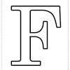 Entre otras variantes aquí encontrarás moldes grandes para pintar o recortar, el abecedario completo o letras individuales, mayúsculas y minúsculas, de colores, bonitas y decoradas, en 3d, tamaño a4, en word o en pdf, en definitiva mucha variedad para que puedas elegir lo que más te guste o necesites. 1