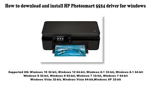 Hp photosmart c4345 drivers download. How To Download And Install Hp Photosmart 5524 Driver Windows 10 8 1 8 7 Vista Xp Youtube
