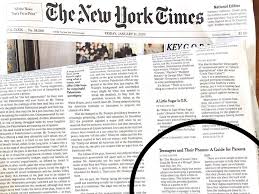 Read breaking news for the city of york, york county, nebraska. Tech Talk Tuesdays My Letter To The Editor At The New York Times