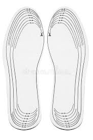 Zapatos adecuados para plantillas ortopédicas. Plantillas De Medida Adaptable Del Zapato Imagen De Archivo Imagen De Texturizado Tela 37555013