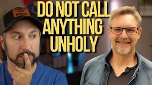 Is There No Holy/Unholy Distinction?