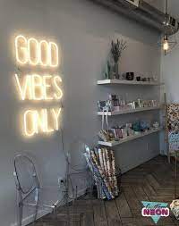 Good Vibes Only Neon Sign Good Vibes Only Sign Pink Neon Sign Bedroom Pink Neon Sign Bedroom Wall Decor In 2021 Neon Room Decor Neon Decor Neon Sign Bedroom