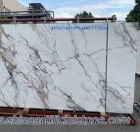 12mm Calacatta Luxury Sintered Stone Slabs Suppliers ...