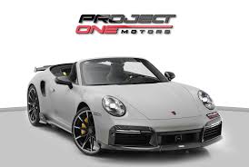 2024 CERTIFIED BRABUS PORSCHE TURBO S WITH GCC WARRANTY FROM ALI AND SONS  AND BRABUS WARRANTY for sale by Project One Motors Dubai