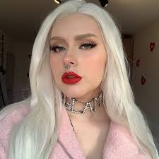 Light Blonde Synthetic Lace Front Wig